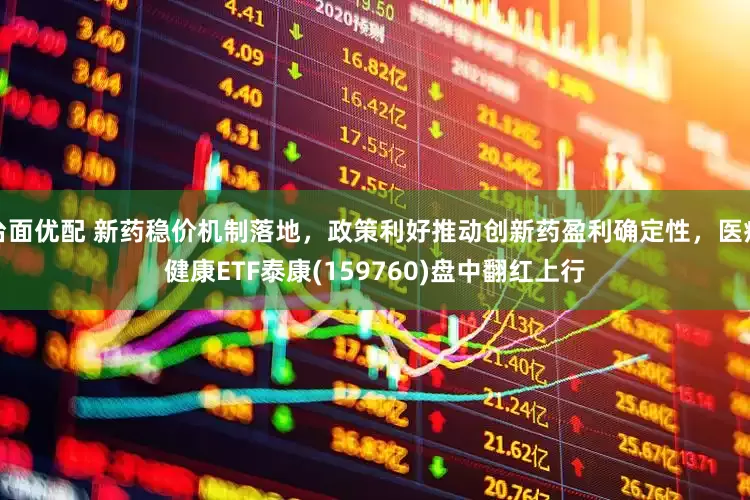 台面优配 新药稳价机制落地，政策利好推动创新药盈利确定性，医疗健康ETF泰康(159760)盘中翻红上行