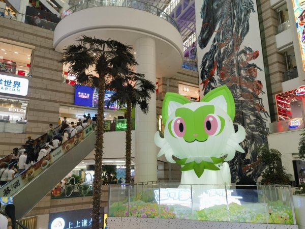 魔投网 全国面积最大宝可梦体验空间来了！广州再添潮流打卡点